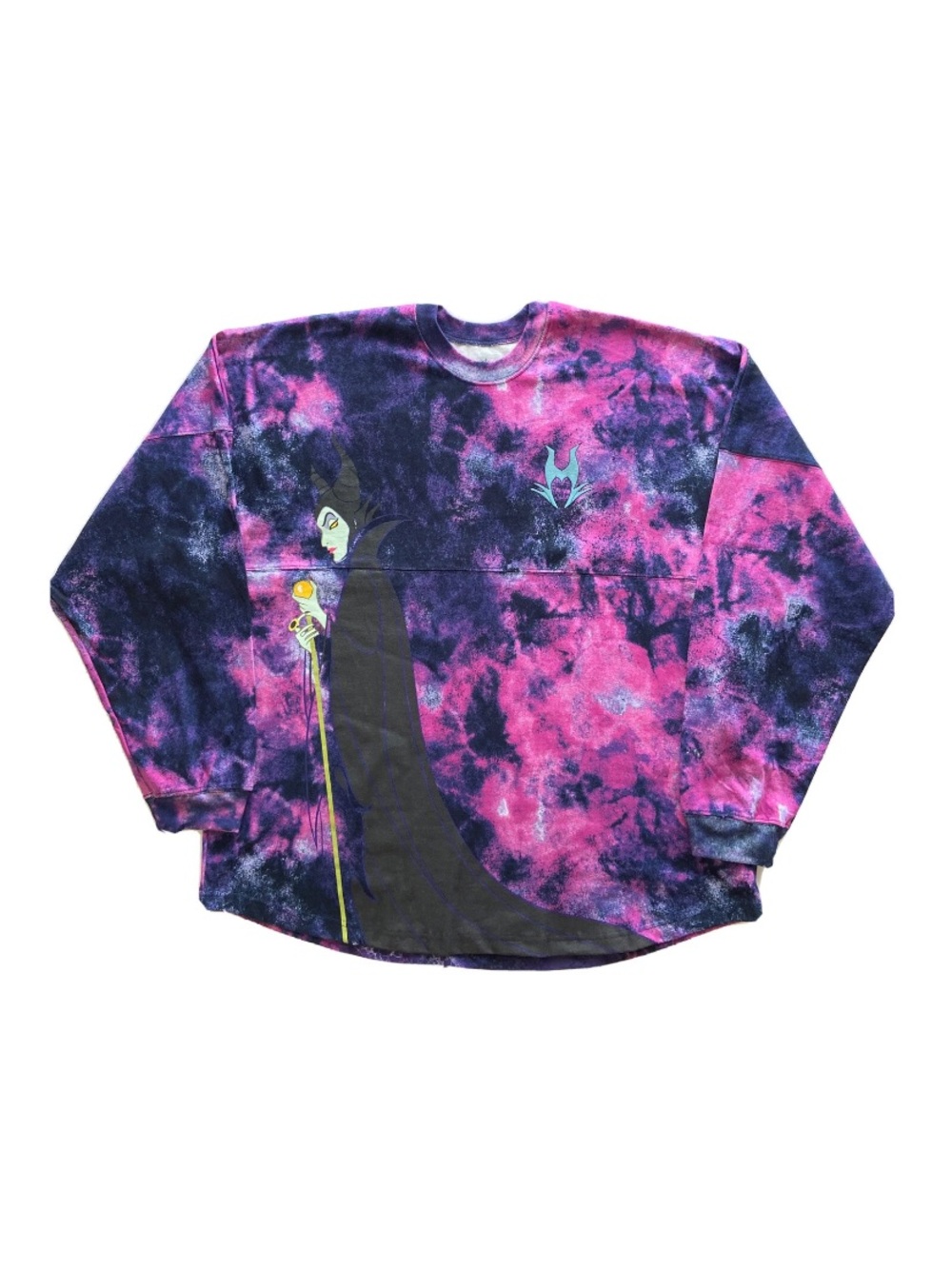 Disney Maleficent Villains Tie Dye Sleeping Beauty Spirit Jersey Adult XXL - Picture 5 of 16